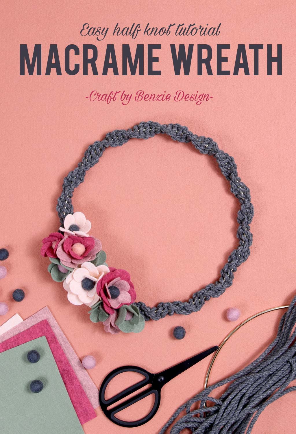 Easy Macrame Wreath
