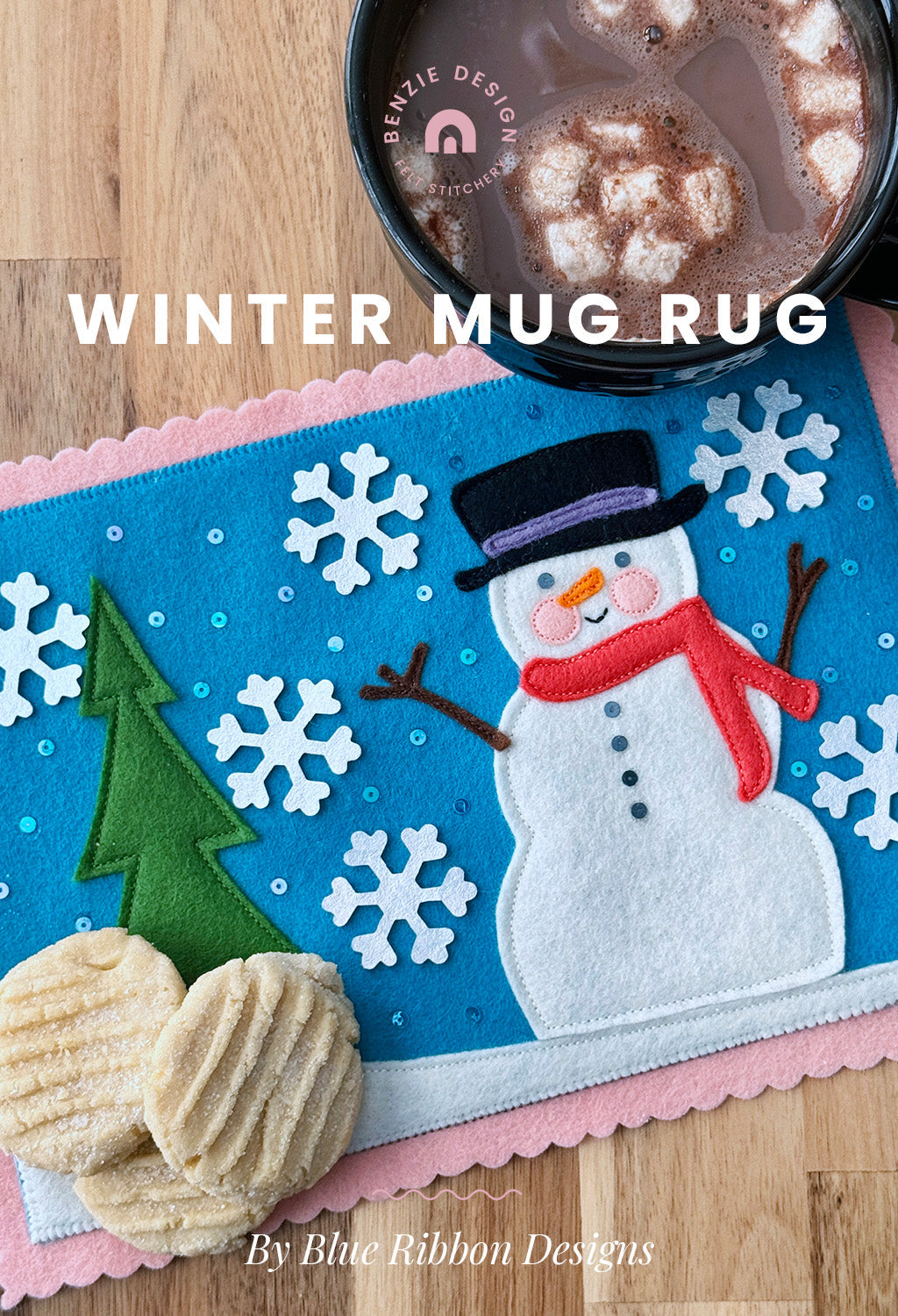 Winter Mug Rug