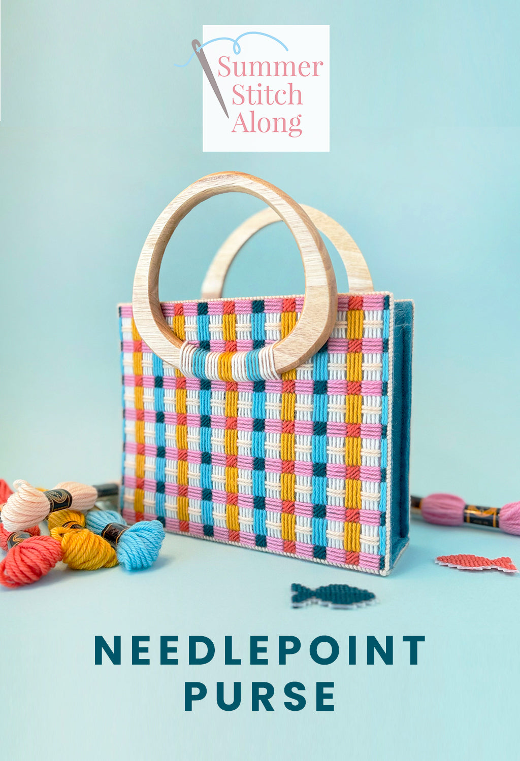 Needlepoint Purse Stitch Along