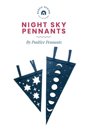 Night Sky Pennants Tutorial