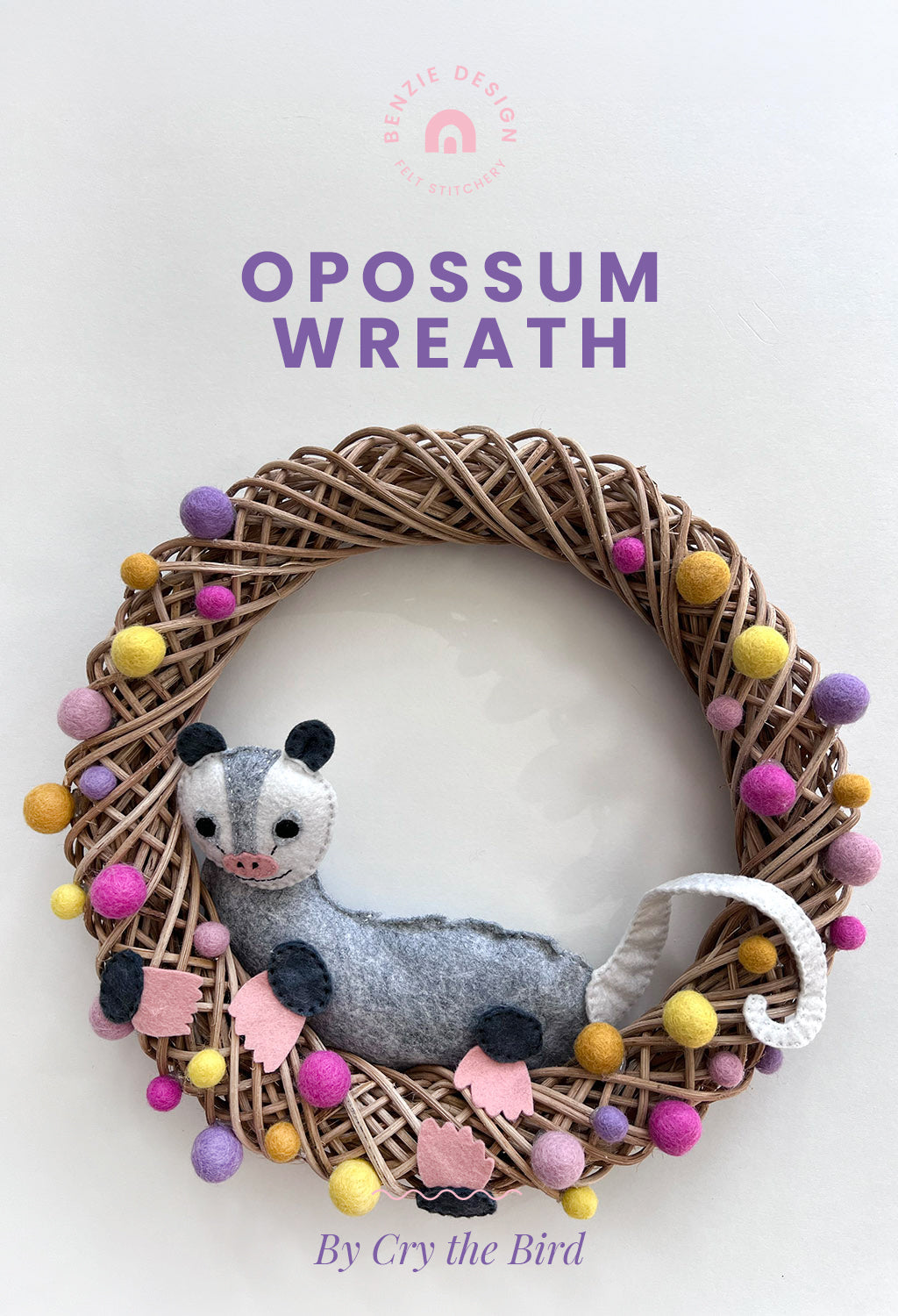 Opossum Wreath Tutorial