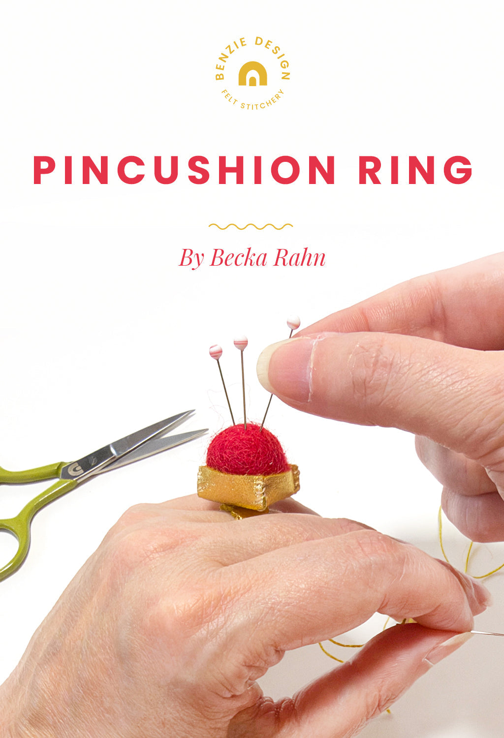 Jeweled Pincushion Ring
