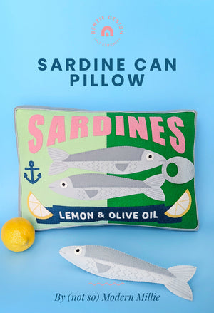 Sardine Can Pillow Tutorial