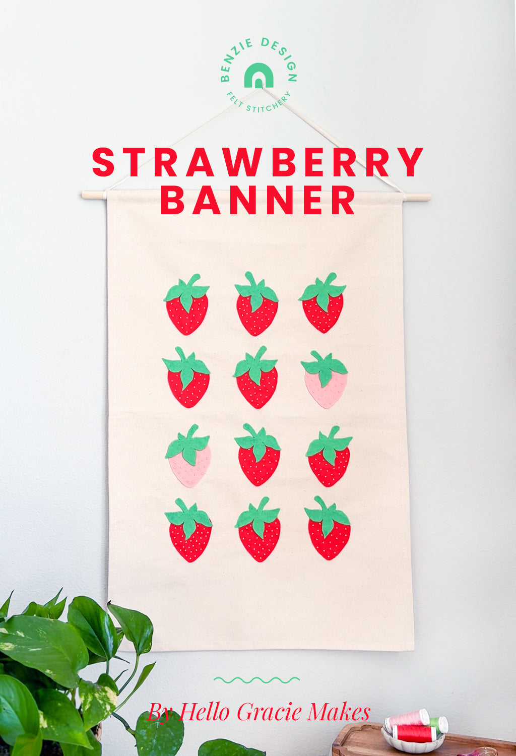 Strawberry Banner Tutorial