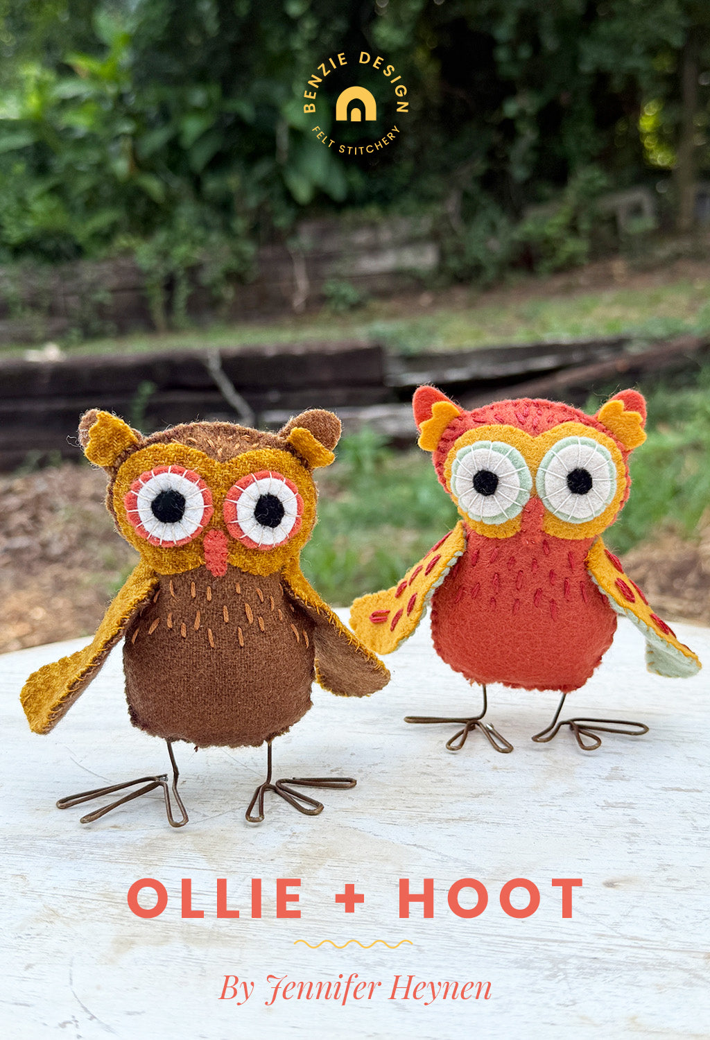 Stuffed Wool Owls