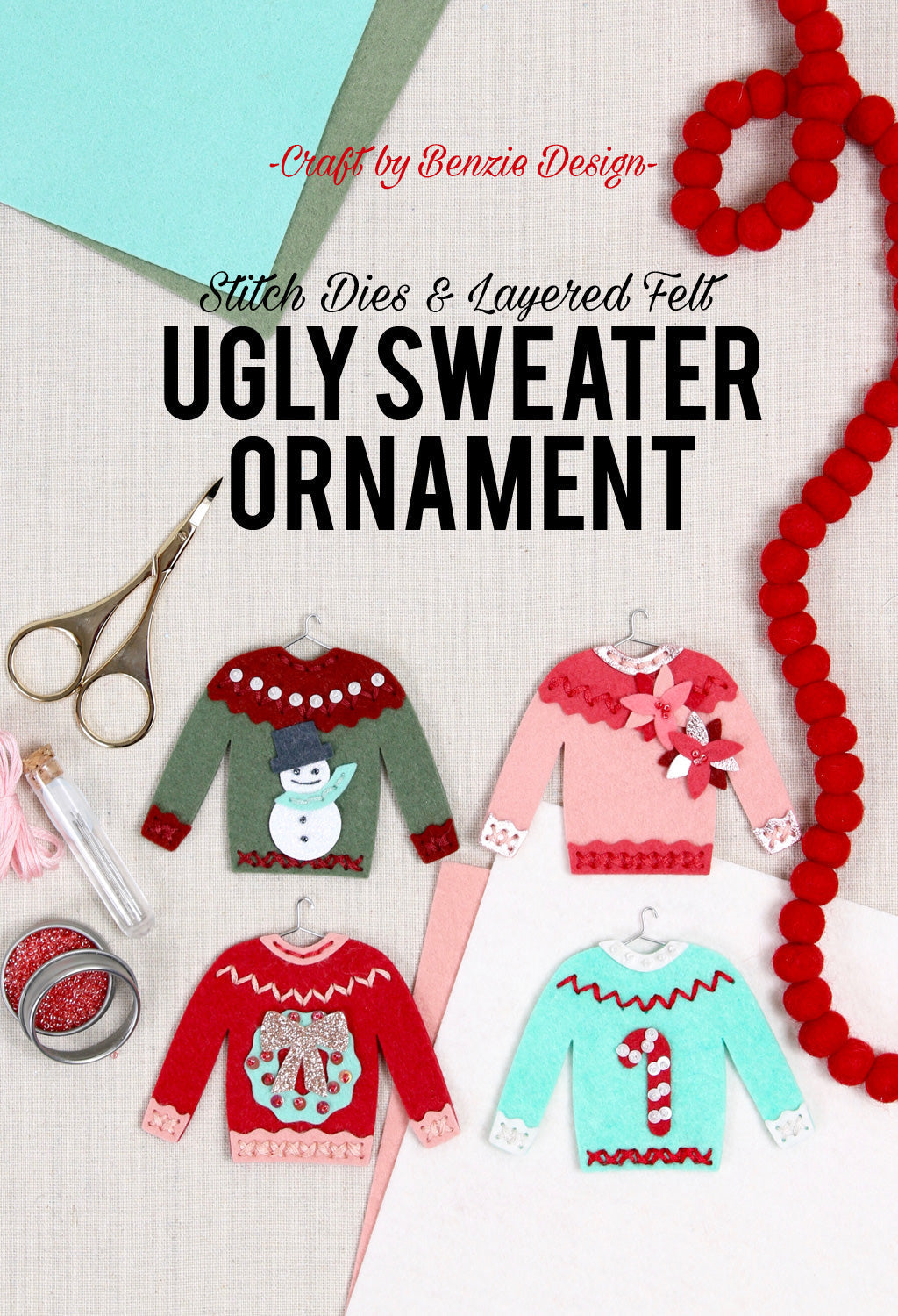 Ugly Sweater Ornament DIY
