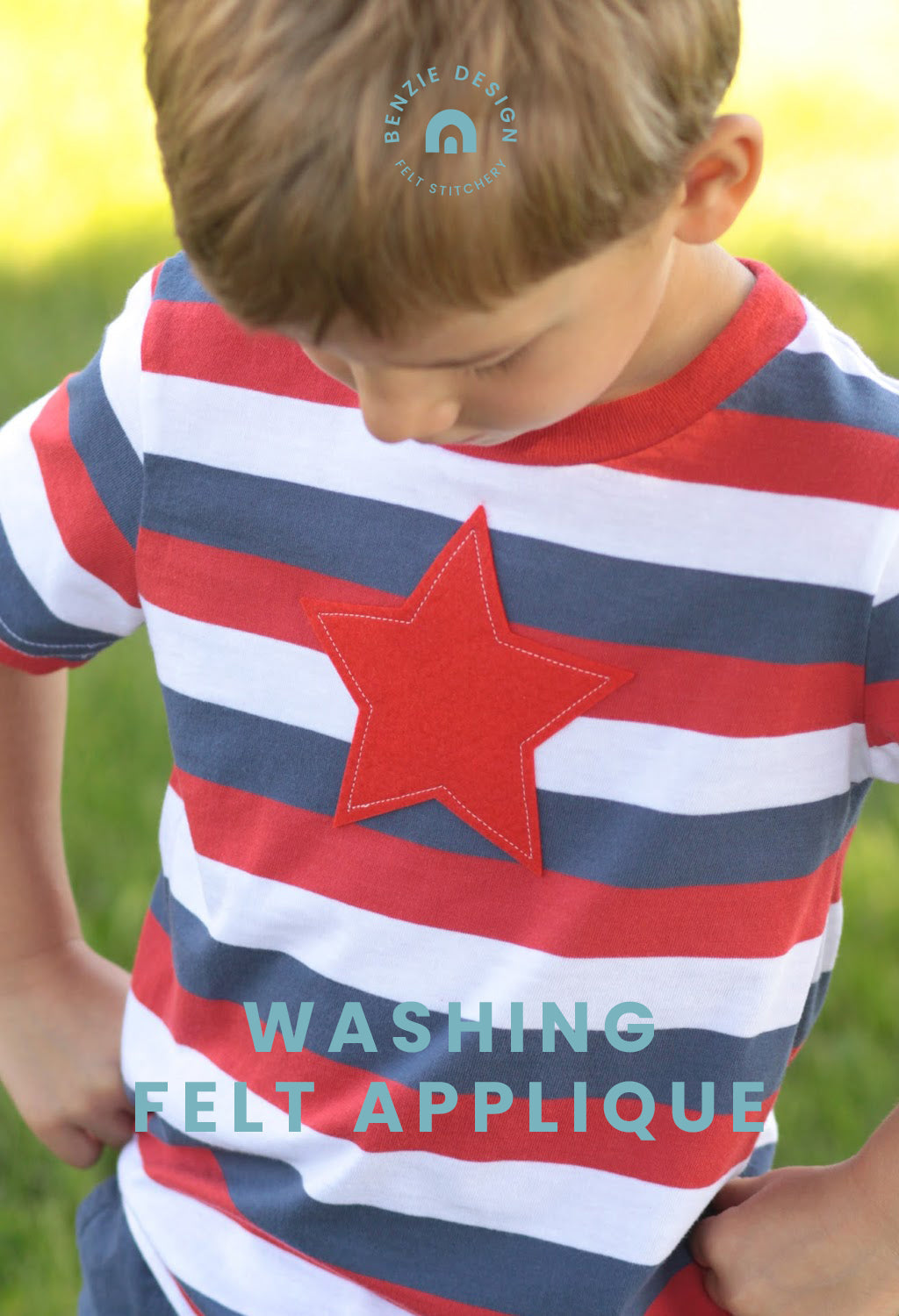 Can I wash felt? A tutorial about felt applique.