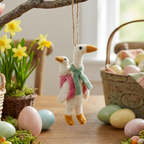Mother Goose Felt Ornament