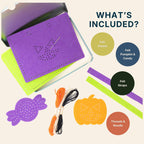 Stitch Your Own Halloween Trick or Treat Felt Bag