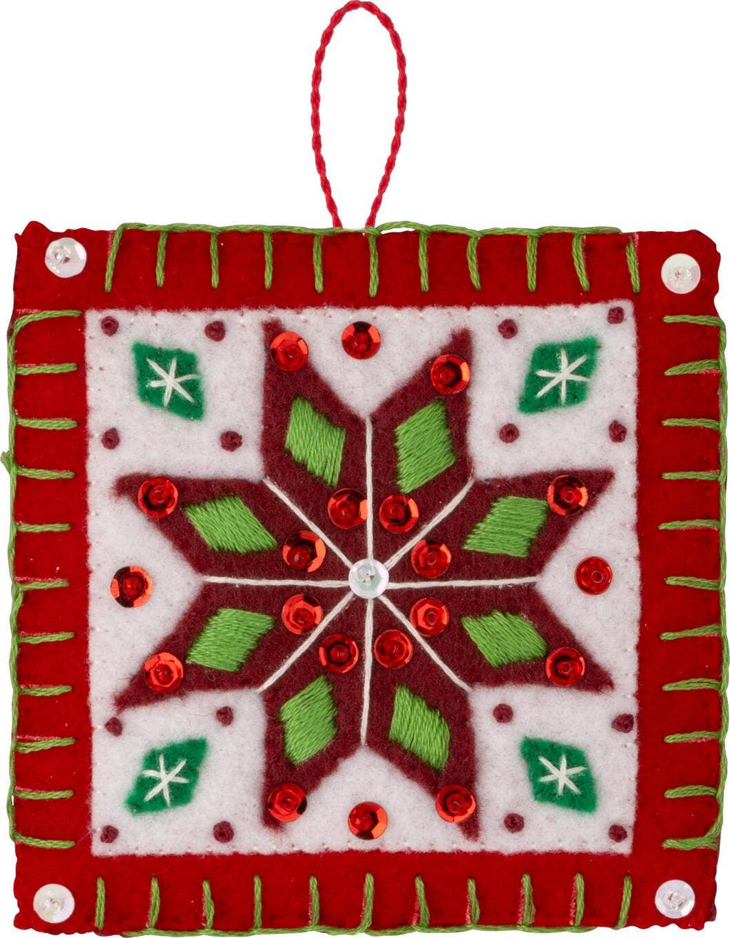 Holiday Quilt Squares, Bucilla Kit
