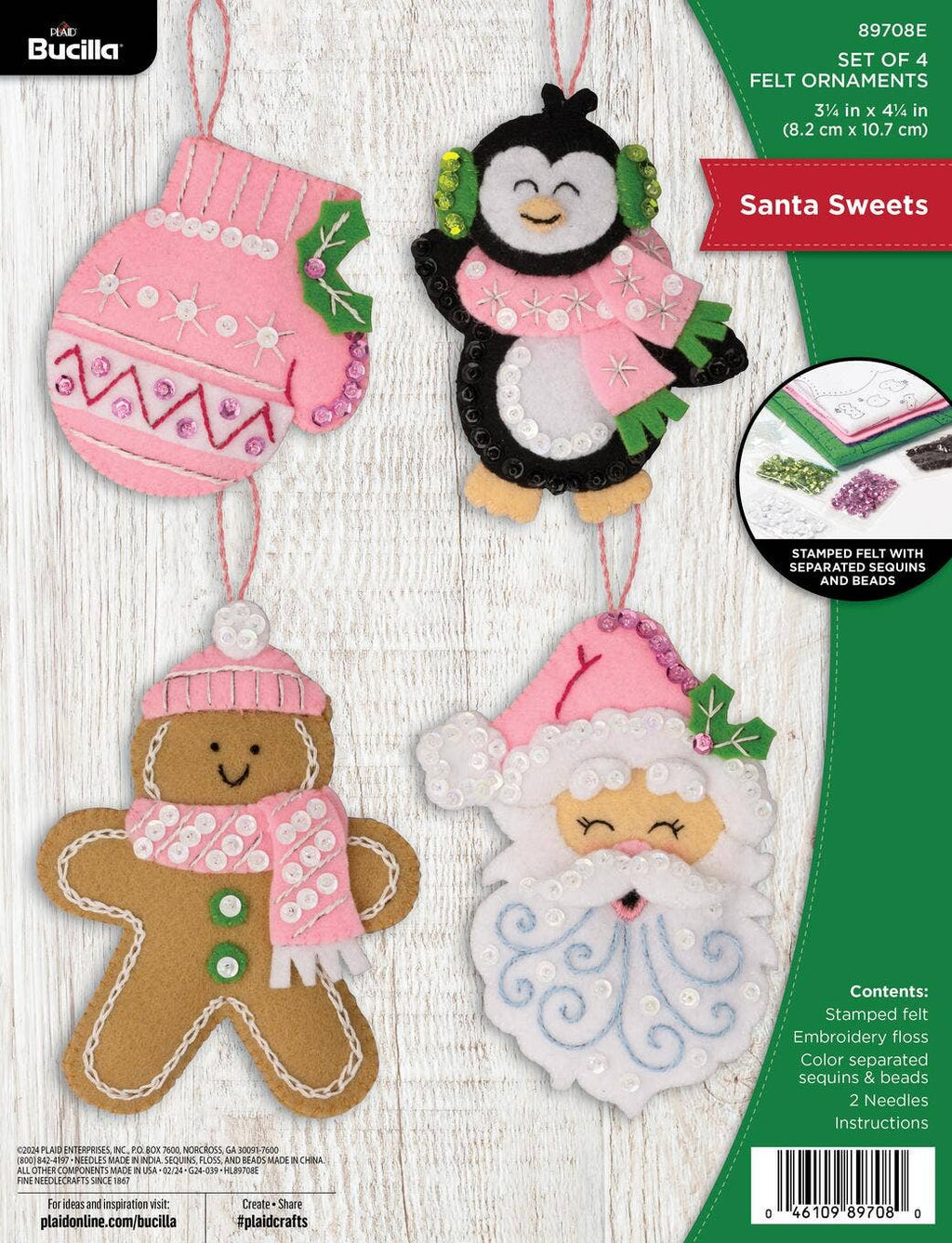Santa Sweets, Bucilla Kit