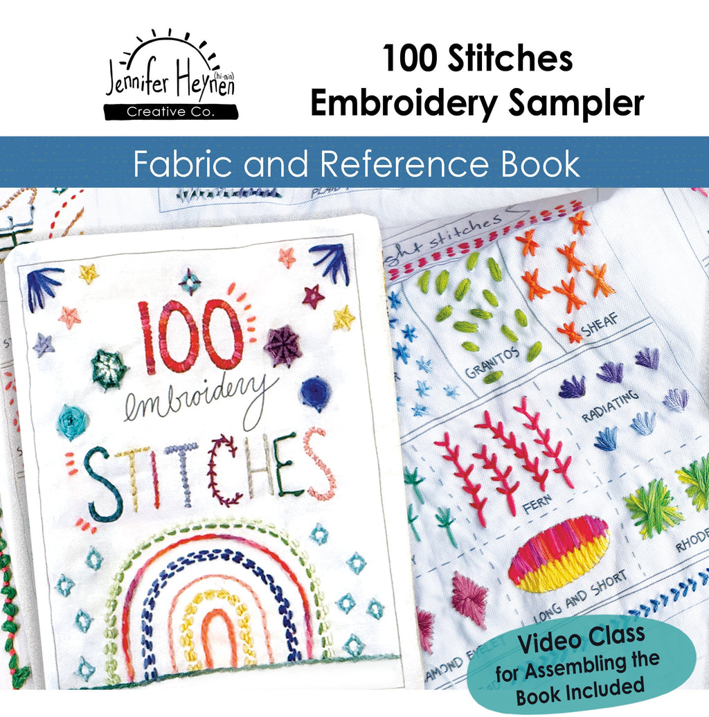 100 Stitches Sampler Book Kit