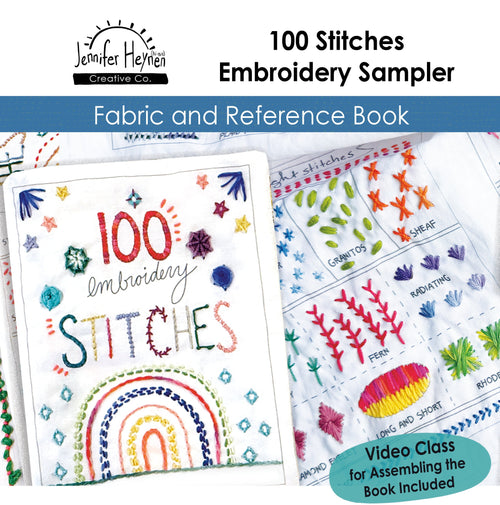 100 Stitches Sampler Book Kit