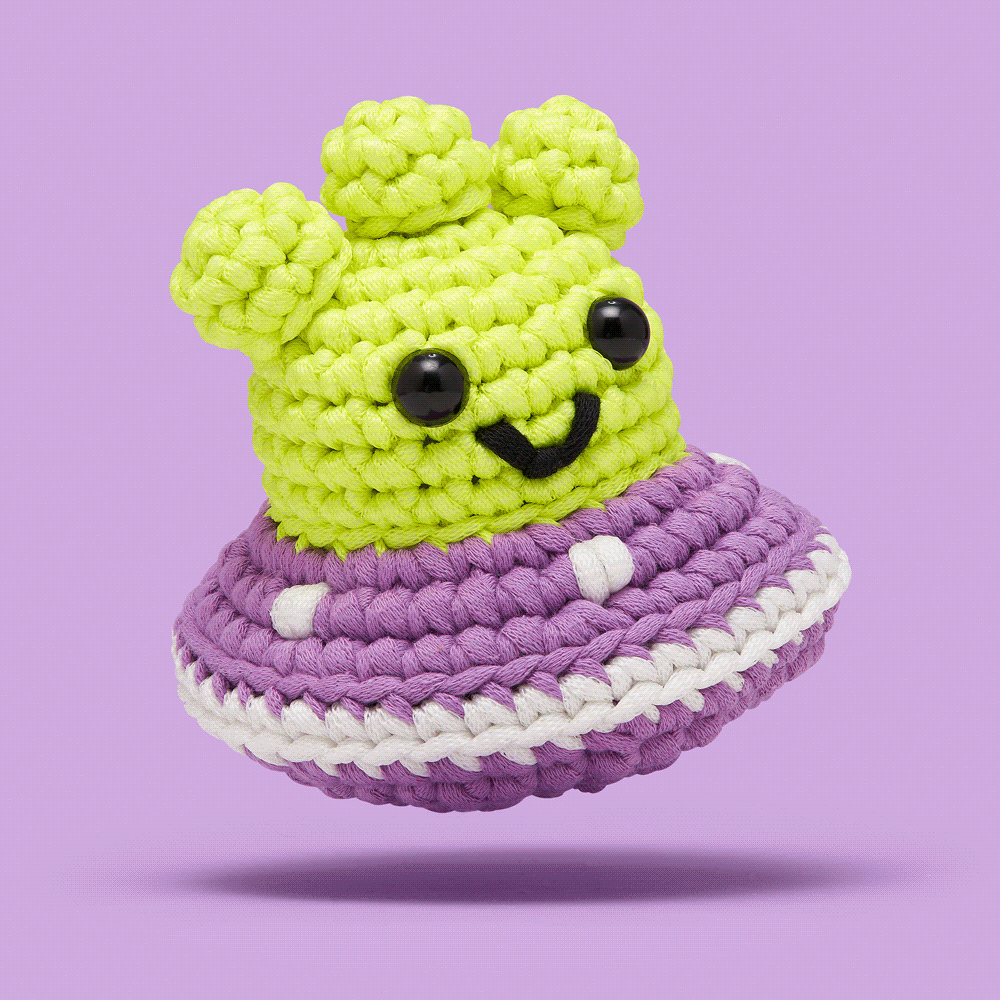 Wibbit the Neptunian, Crochet Kit