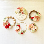 Mini Holly Jolly Holiday Felt Flower Kit