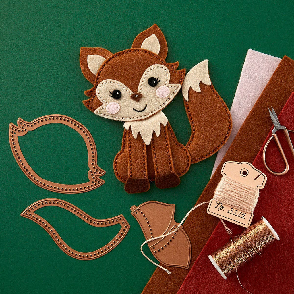Forest Fox by Nichol Spohr, Spellbinders Die