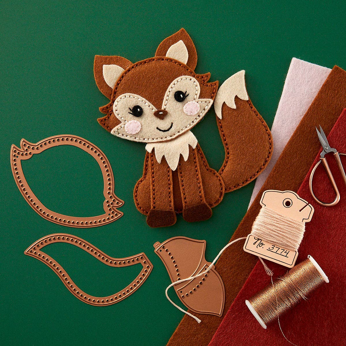 Forest Fox by Nichol Spohr, Spellbinders Die
