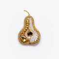 Pear,  Bead Embroidery Kit
