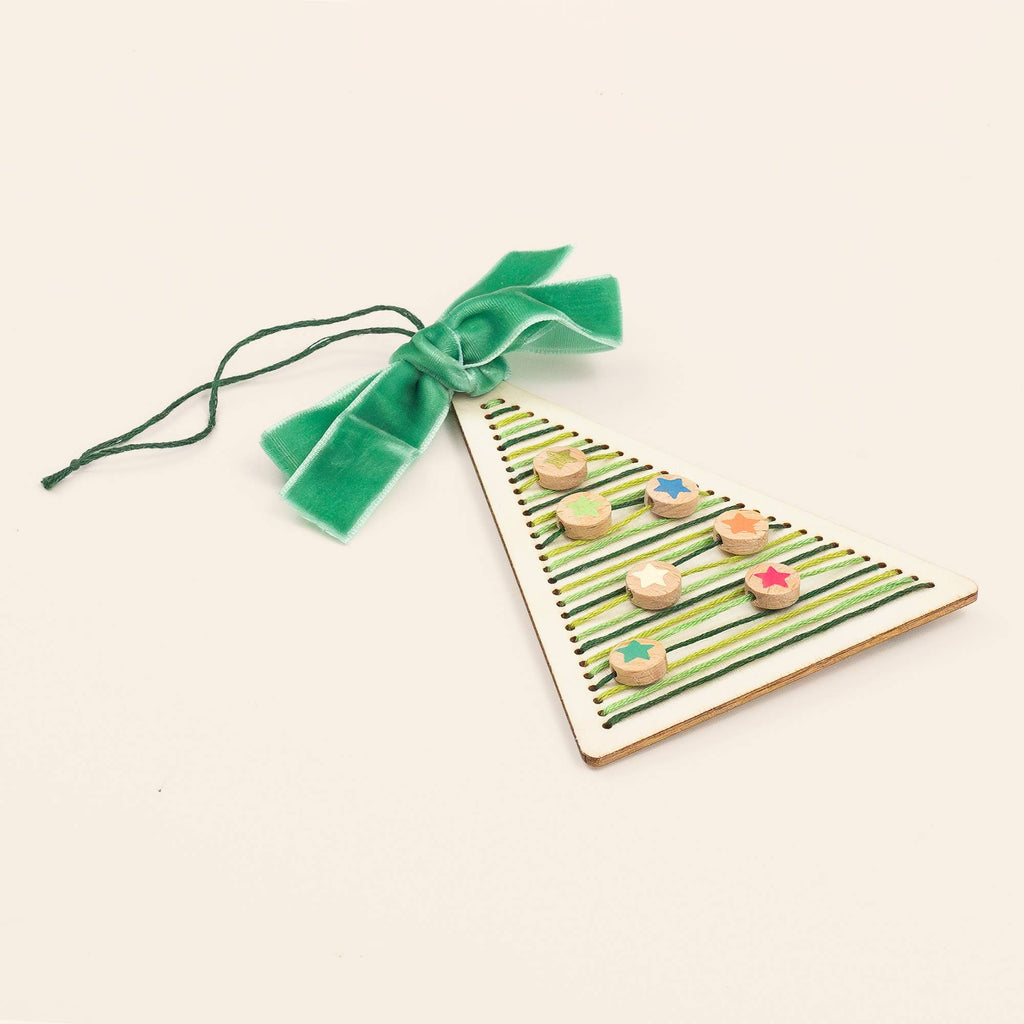 Make Your Own Stitched Christmas Tree Decoration