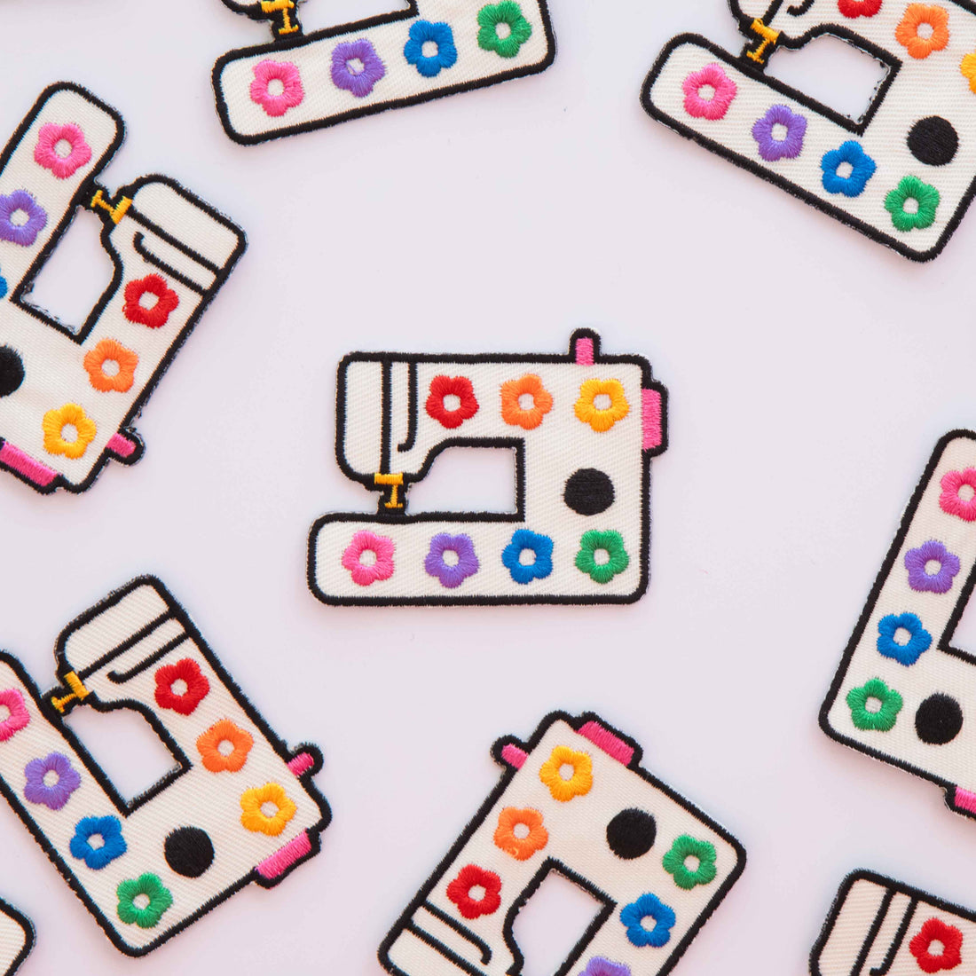 Sewing Machine Iron-On Patch