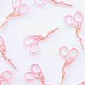 Stork Scissors Iron-On Patch