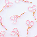 Stork Scissors Iron-On Patch