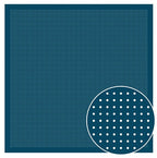 Sashiko Sampler: 3mm Dots in Navy Blue