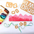 Personalizable Wool Crown Felting Kit in Pink Coral