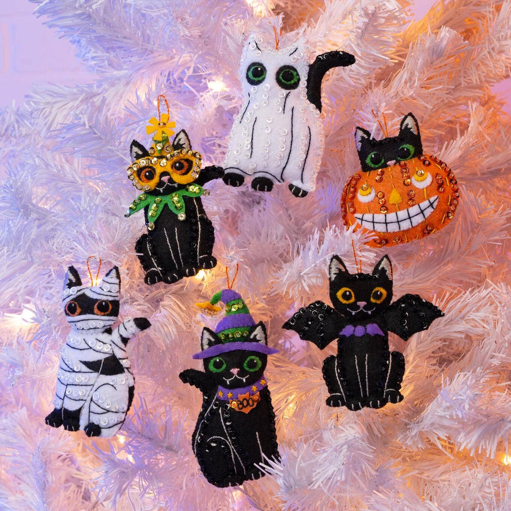 Purrfectly Spooky, Bucilla Kit