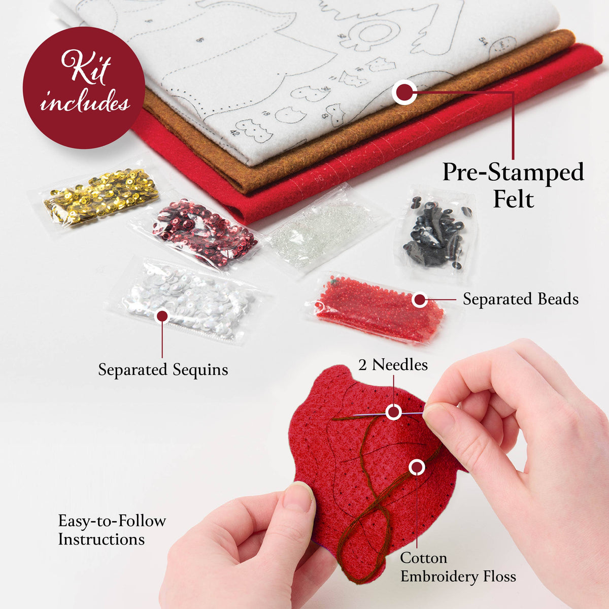 Gingerbread 3D Houses, Bucilla Kit