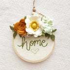Mini Autumn Succulent Felt Flower Kit