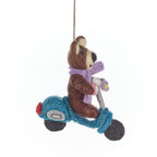 Buttercup the Bear Felt Ornament