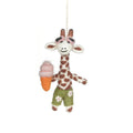 Ginny the Giraffe Safari Felt Ornament