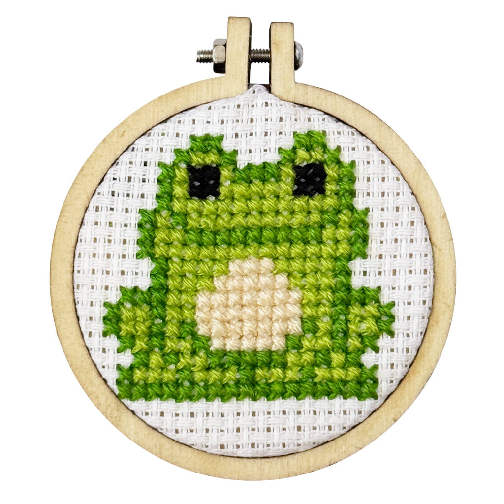 You're Toad-ally Loved! Mini Matchbox Cross Stitch Kit
