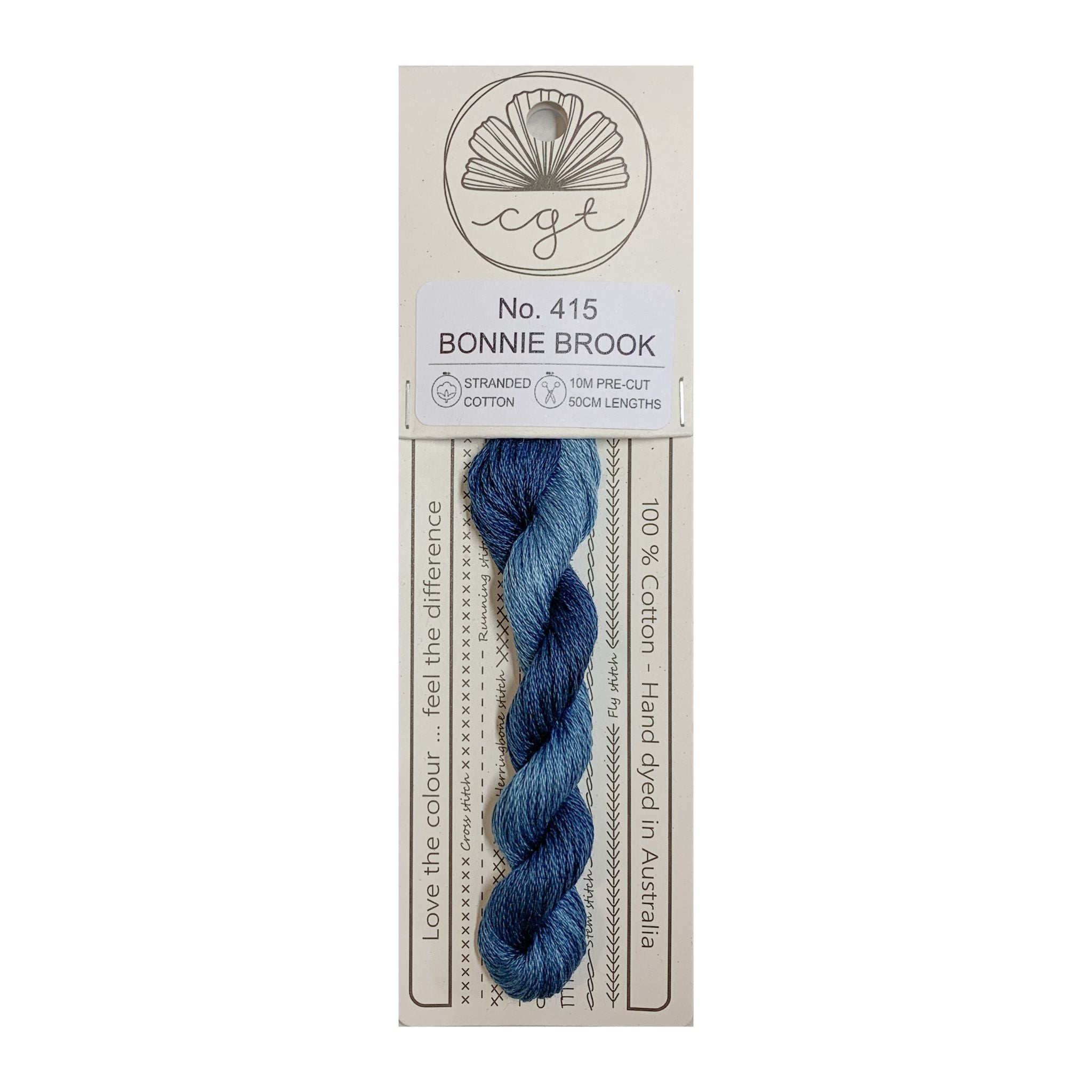 Variegated Floss, Bonnie Brook 415