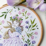 My Easter Bunny, 6" Embroidery Kit