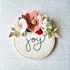 Mini Holly Jolly Holiday Felt Flower Kit