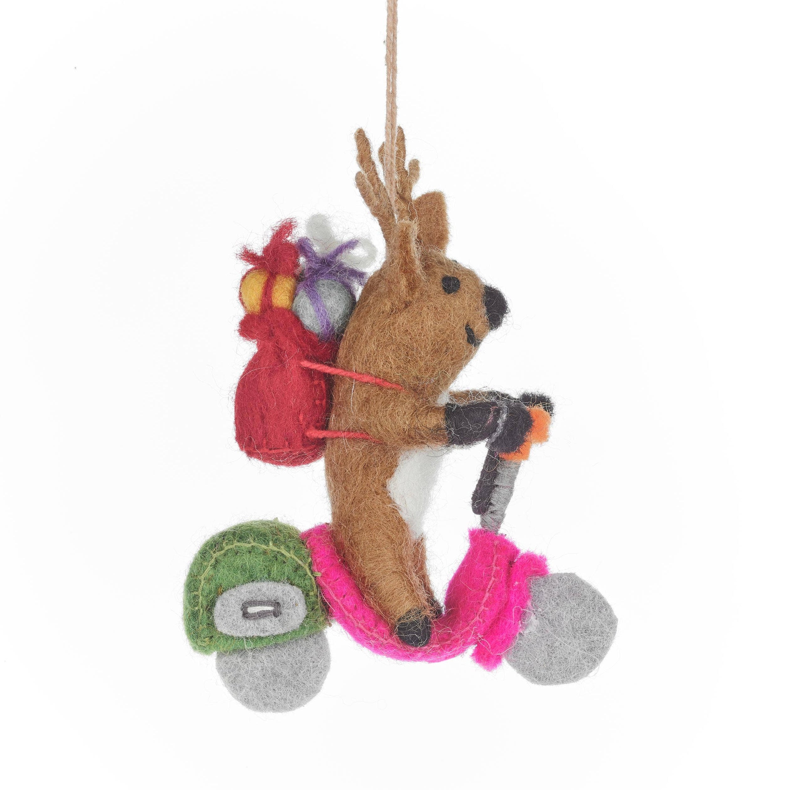 Comet the Reindeer Felt Ornament