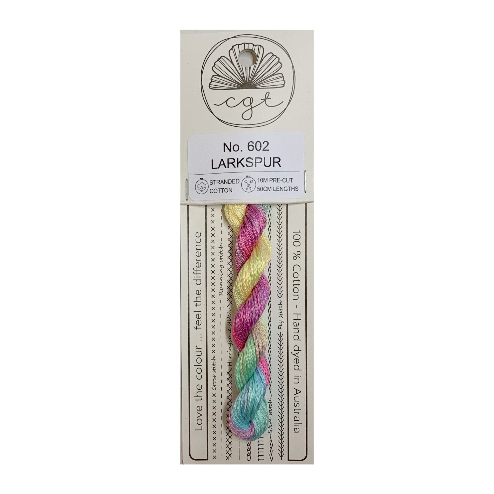 Variegated Floss, Larkspur 602