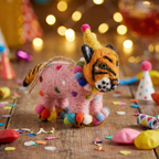 Fiesta Tiger Felt Ornament
