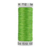 Chartreuse Wool Blend Felt