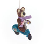 Buttercup the Bear Felt Ornament