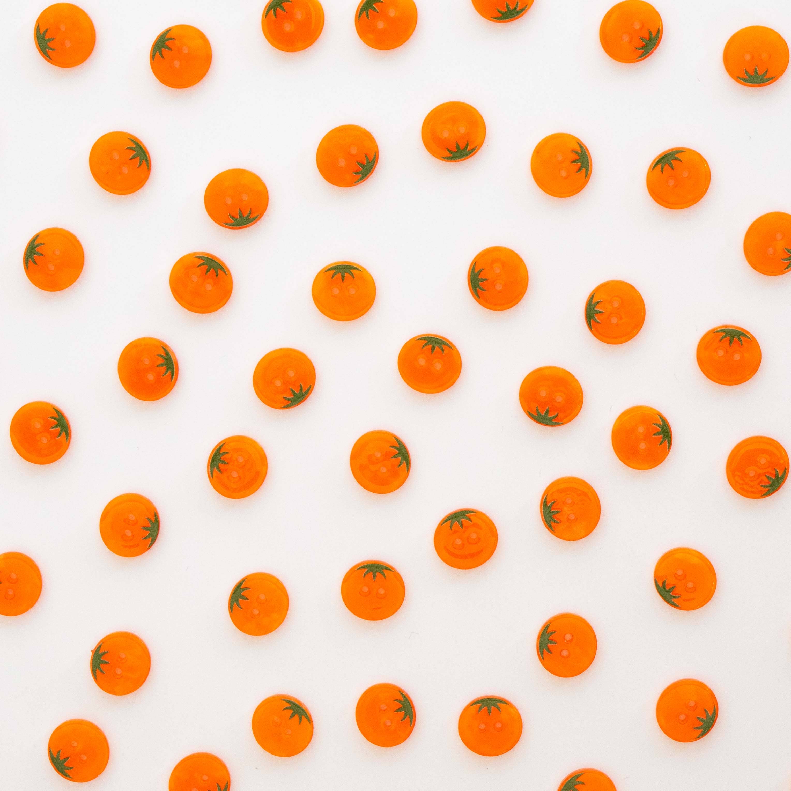 Orange Heirloom Tomato Buttons