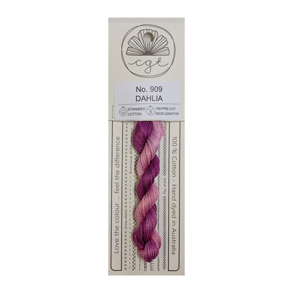 Variegated Floss, Dahlia 909