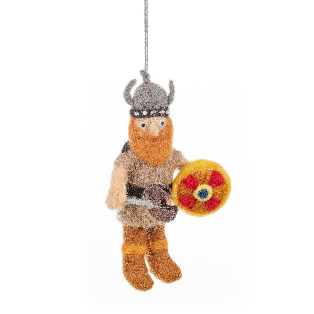 Sven the Viking Felt Ornament