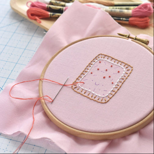 Stitching Super-Cute Food Kawaii Style