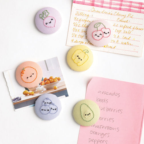 Stitching Super-Cute Food Kawaii Style