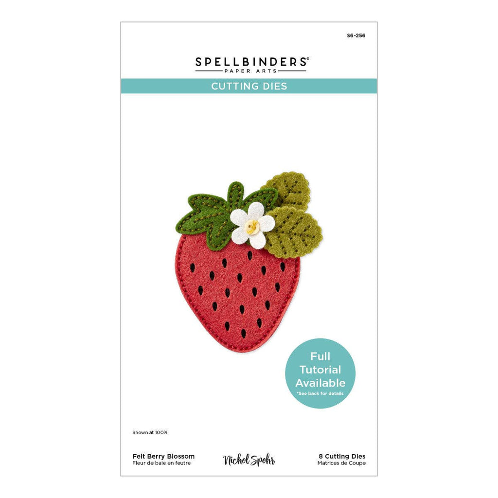 Berry Blossom by Nichol Spohr, Spellbinders Die