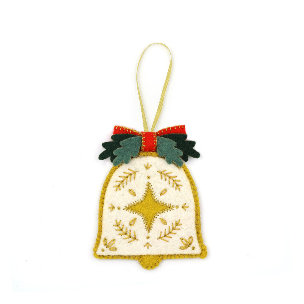 Bell, Felt Ornament Kit