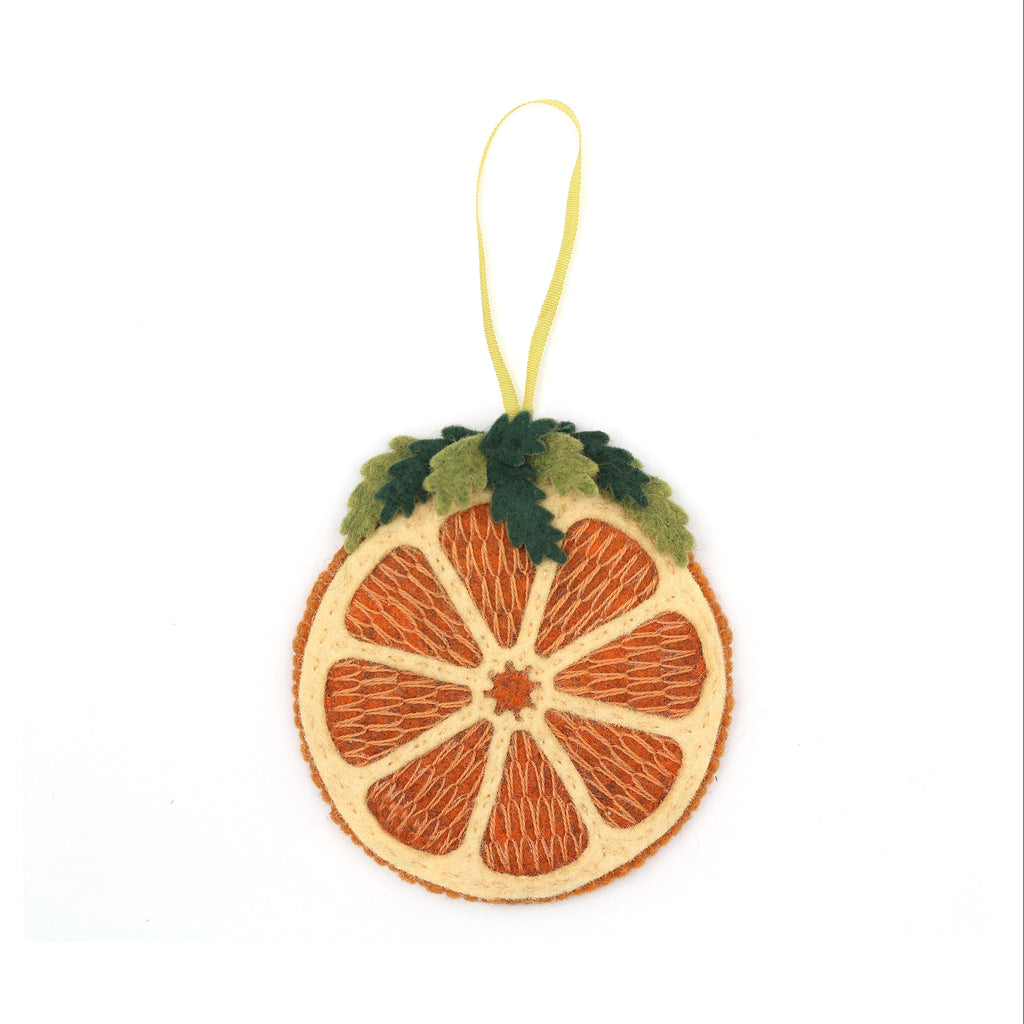 Dried Orange, Felt Ornament Kit